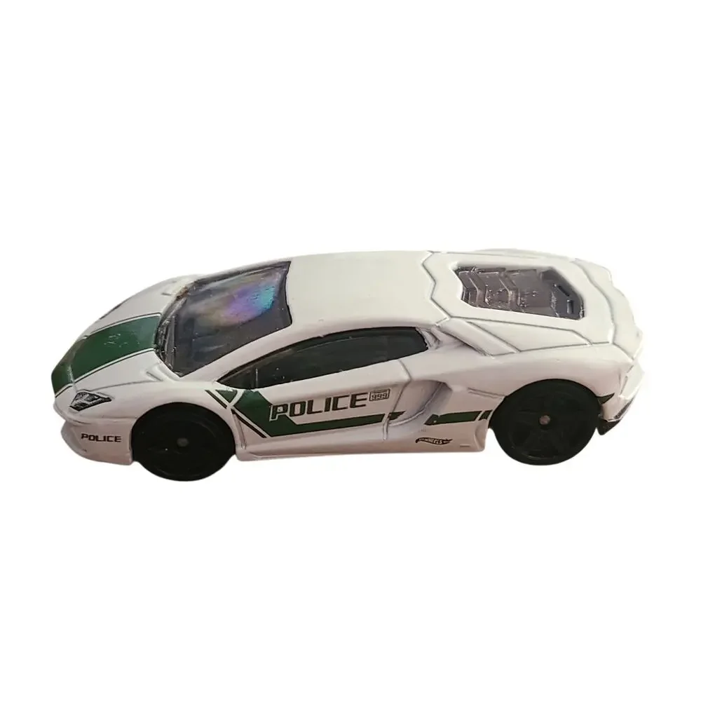 2020 HOT WHEELS WALMART EXCLUSIVE POLICE SERIES LAMBORGHINI AVENTADOR COUPE